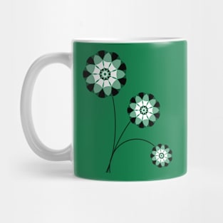 Geometric Flowers Mug